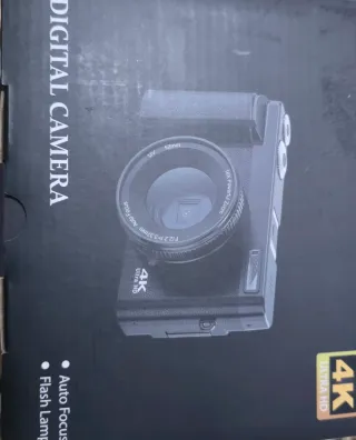 Cámara Digital 4K 48MP 16X Zoom