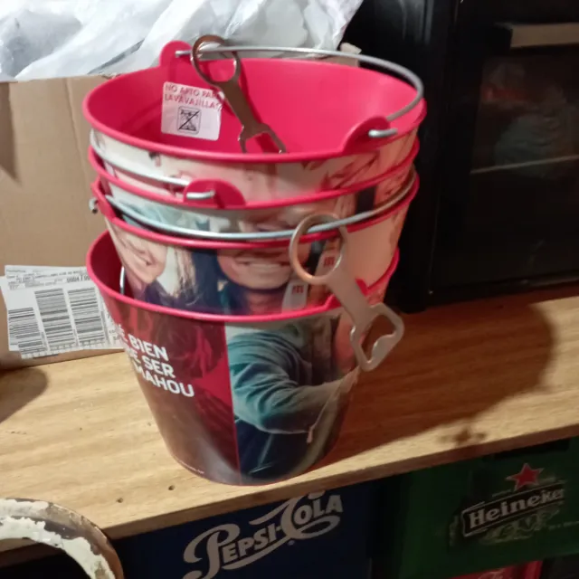 Cubos para quintos con abridor