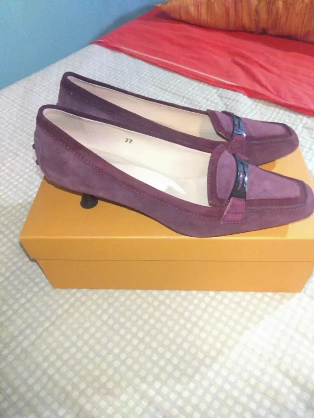 Mocassini Tod's donna viola