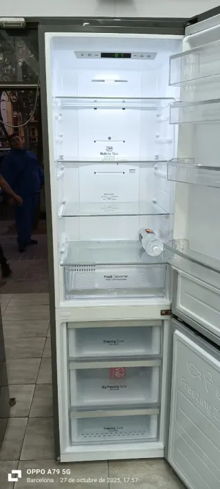 NEVERA COMBI L G NO FROST ENERGÍA A+++