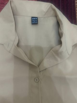 Conjunto corto beige