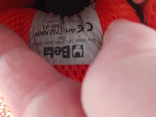 Scarpe antinfortunistiche grigie e arancio