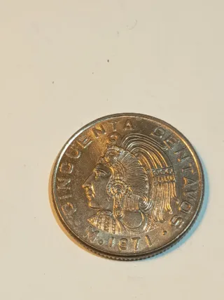 4 Monedas Mexicanas Vintage
