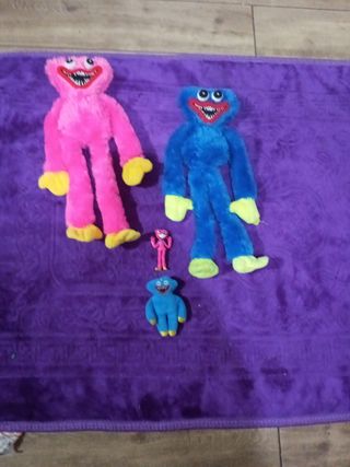 Pack 5 juguetes Huggy Wuggy