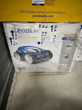 Robot Limpiafondos Zodiac Azul y Blanco