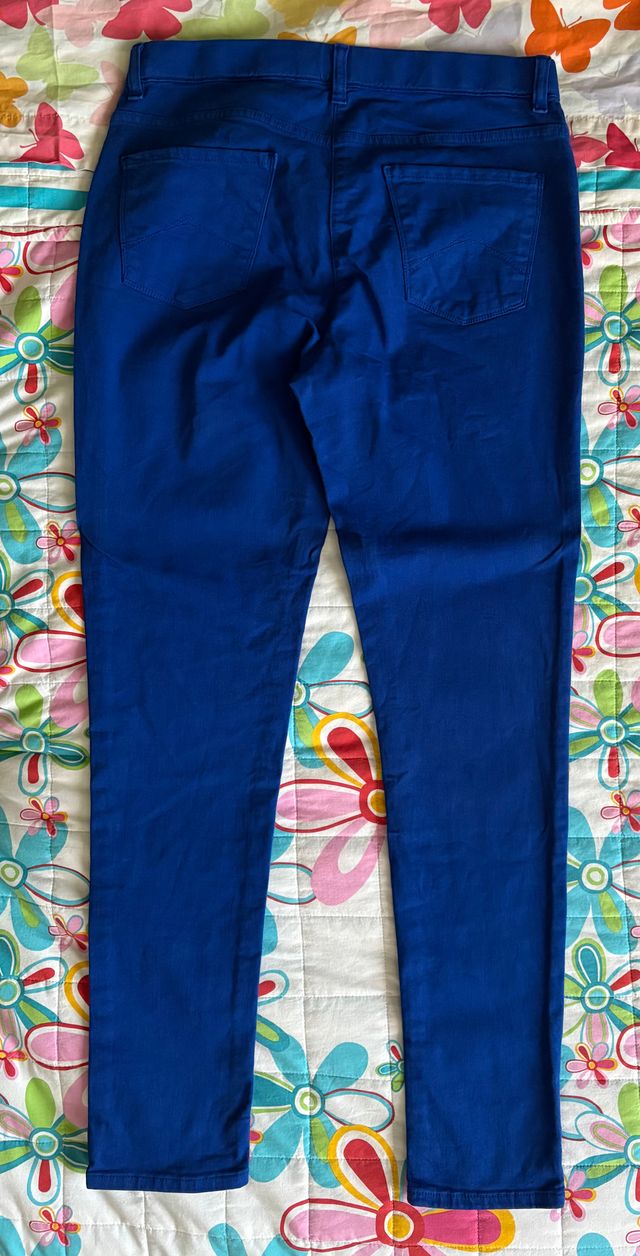 legg-jeans in gabardine stretch