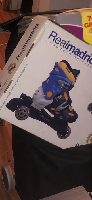 Patines en línea Real Madrid Talla Ajustable