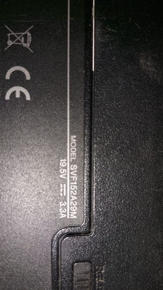 Portátil Sony VAIO para piezas