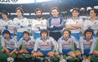 Cuadro/Póster Real Zaragoza 83/84
