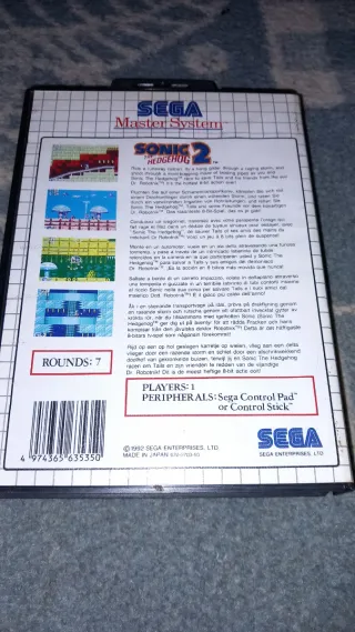 Sonic the Hedgehog 2 - Master System