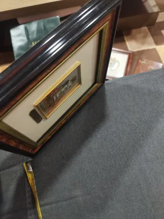 Placa Plata La Santina de Covadonga