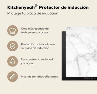 Protector vitro/inducción Kitchenyeah 60x52