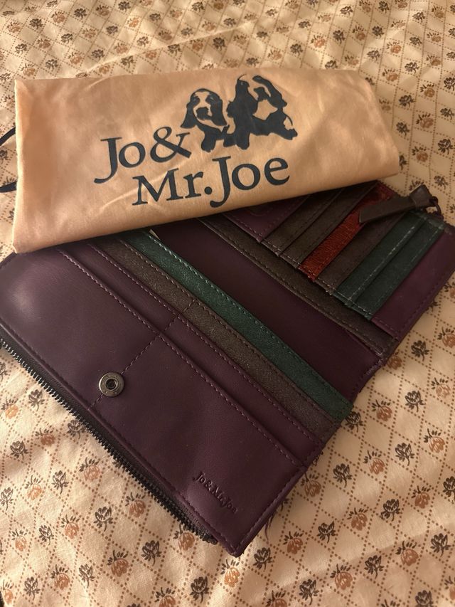 Cartera jo&Mr.joe con funda original 