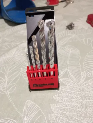 Brocas Piranha para hormigón 5 uds