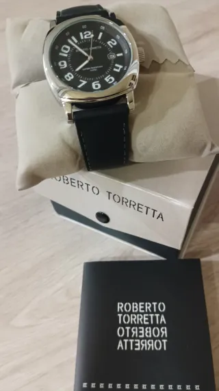Reloj Roberto Torretta Negro/Plata
