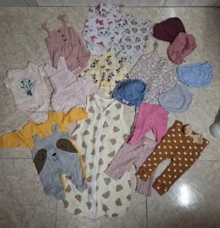 Lote Ropa Bebé Niña 0-6Meses