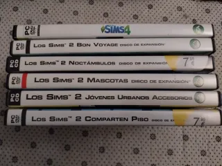 LOTE LOS SIMS 2 PC DVD