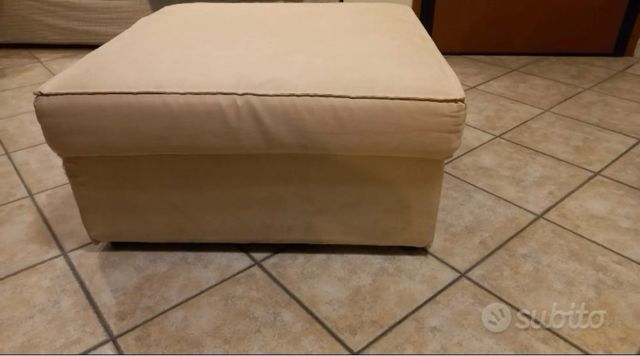 Divano 3 posti artigianale beige