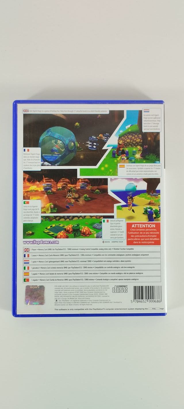 Agent Hugo: Hula Holiday - Playstation 2 PS2