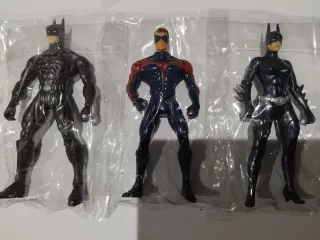 Lote de 3 figuras de Batman & Robin (1997) Kenner