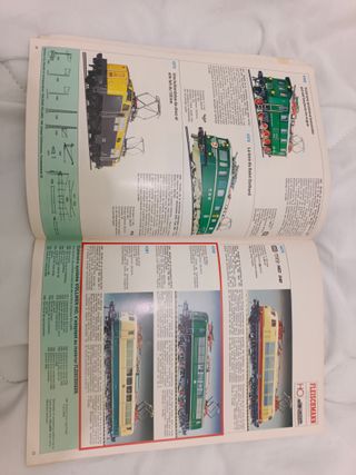 Revista Fleischmann Trenes HO N año 1976