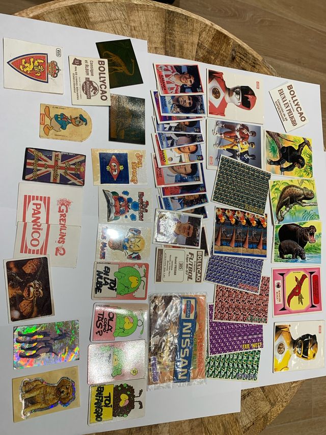 Lote cromos Bollycao, Bimbo, Panrico