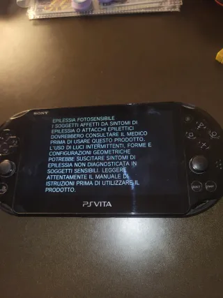 Sony PS Vita Slim Nera