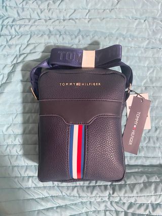 Bolso bandolera Tommy Hilfiger azul