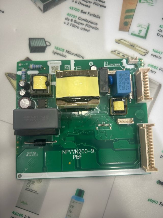 Scheda Folletto VK220 non funzionante