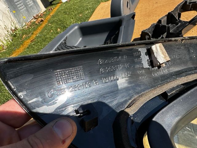 Cristal posterior copiloto Smart 450