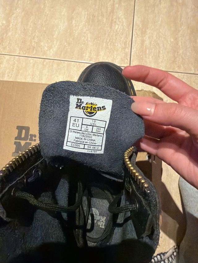 Botas Dr. Martens Negras