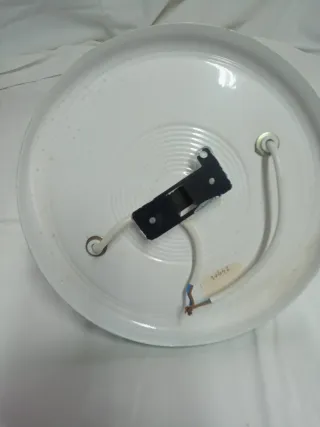 Lámpara de techo verde 2 focos