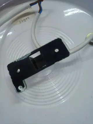 Lámpara de techo verde 2 focos