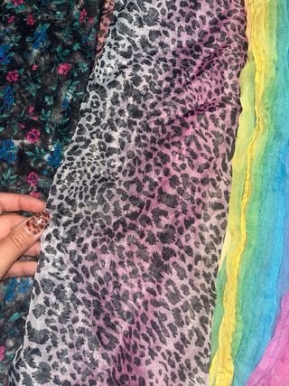 Lote 5 pañuelos cuello