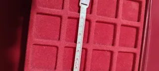 Estuche vacío tipo maletin para monedas