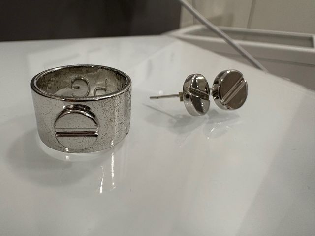 Conjunto Purificación García Anillo y Pendientes