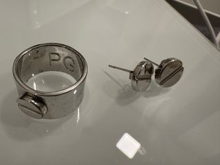 Conjunto Purificación García Anillo y Pendientes