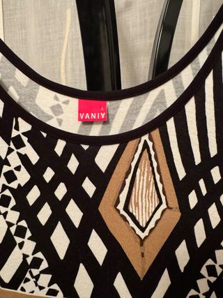 Vestido Largo Estampado Tirantes Mujer