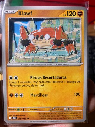POKEMON TCG CARTA 3D