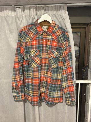 Camisa de franela Dubinik multicolor Talla L