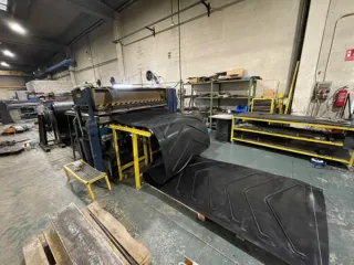 Banda transportadora de goma