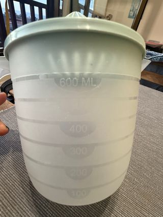 Spremiagrumi manuale in plastica verde