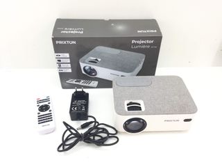 mini proyector prixton lumière white