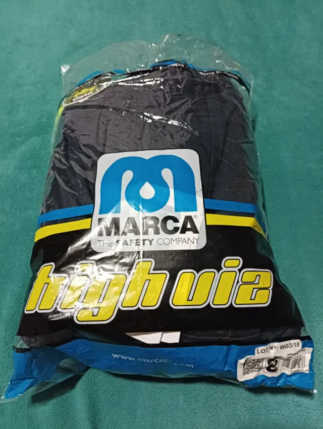 Pantalón de trabajo acolchado con reflectante