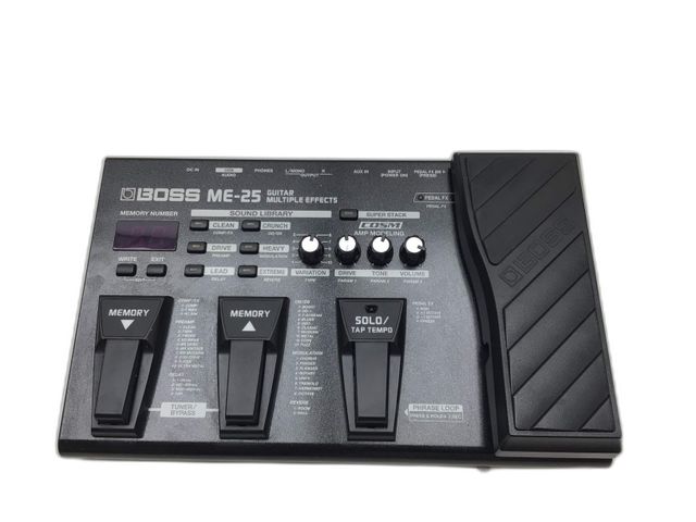 pedal efectos boss me-25