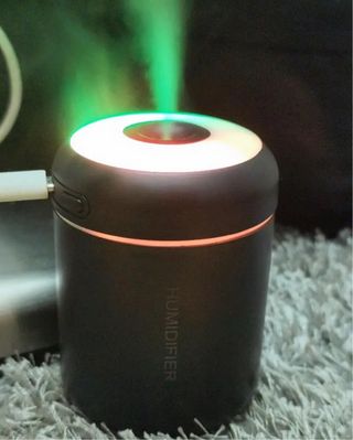 Mini Humidificador Portátil Negro