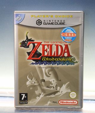 Nintendo Gamecube. The Legend of Zelda: The wind waker. PAL.
