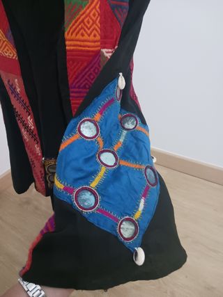 Falda larga boho made in India vintage