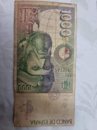 Billete 1000 Pesetas Banco de España 1992