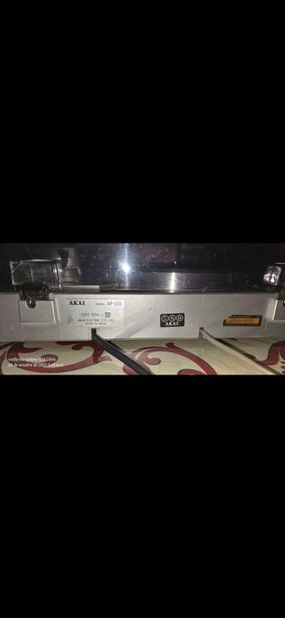 Tornamesa Akai 050